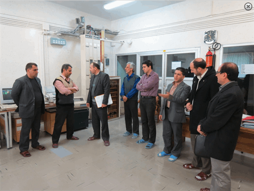 نماینده مجلس شورای اسلامی ازبخش های فنی نمایندگی استان سمنان بازدید کرد