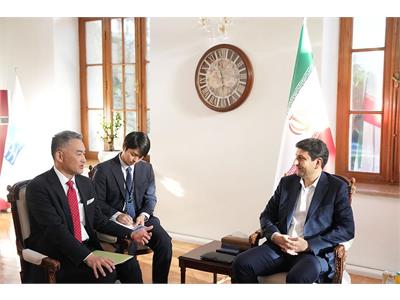 دیدار مقام عالی وزارت با سفیر ژاپن