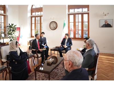 دیدار مقام عالی وزارت با سفیر ژاپن