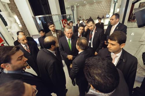 وزیر ارتباطات و فناوری اطلاعات از نخست وزیر ترکیه استقبال کرد