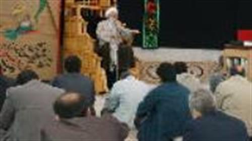 برگزاری مراسم زیارت عاشورا با حضور حضرت حجت الاسلام و المسلمین راشد یزدی