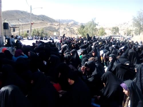 برگزاری مراسم دعای عرفه در یادمان عملیاتی قرار گاه حضرت امیر المؤمنین بانروشان
