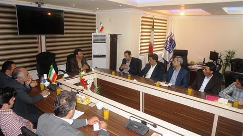 دیدار مدیرعامل سازمان آمار و فناوری اطلاعات شهرداری ارومیه با مدیر کل ارتباطات استان آذربایجان غربی