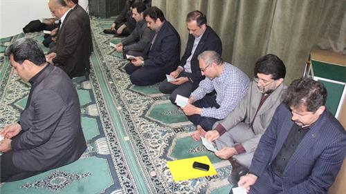 مراسم سوگواری حضرت فاطمه زهرا(س) در پست بانک ایران برگزار شد