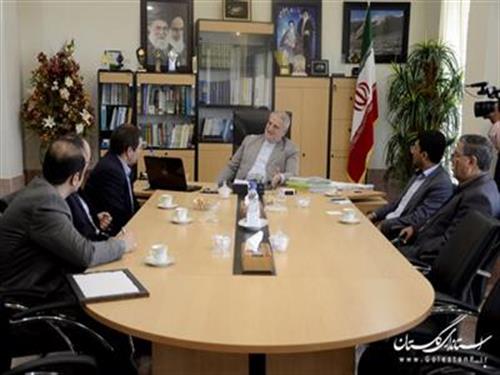 دیدار مدیرعامل پست ایران با استاندار و مدیرکل ارتباطات و فناوری اطلاعات استان گلستان