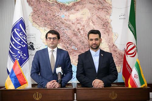 توسعه همکاری های ایران و ارمنستان با تبادل یک قرارداد / آغاز مذاکرات در سه حوزه فناوری اطلاعات