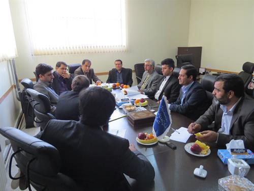 برگزاری جلسه با حضور دکتر براری در اداره کل