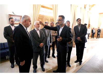 دیدار وزیر میراث فرهنگی، گردشگری و صنایع دستی با وزیر ارتباطات