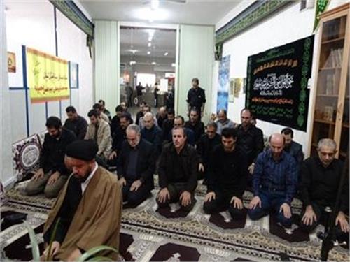حضور مدیرکل ارتباطات و فناوری اطلاعات گیلان و همکاران در مراسم اولین یادواره شهدای پست گیلان و سوگواری سرور و سالار شهیدان