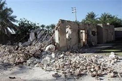 گزارش زلزله منطقه دشتستان استان بوشهر