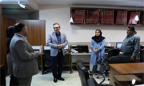 دیدار رئیس مرکز‌ روابط عمومی وزارت ارتباطات با هیئت تحریریه «آفتاب یزد»