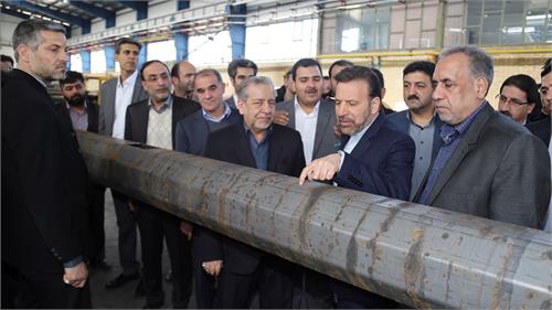 با حضور وزیر ارتباطات پروژه های صنعتی استان اصفهان افتتاح شد