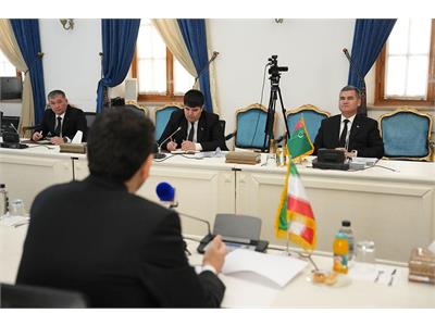دیدار مقام عالی وزارت با وزیر ارتباطات ترکمنستان