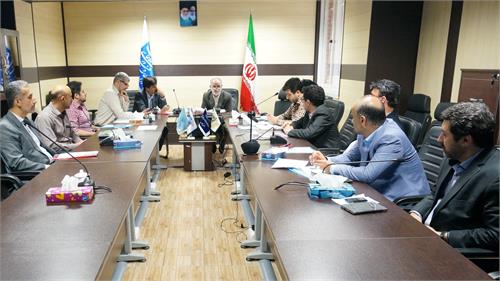 جلسه هماهنگی اجرایی نمودن تفاهم نامه با شرکت پرورش داده ها در استان گیلان