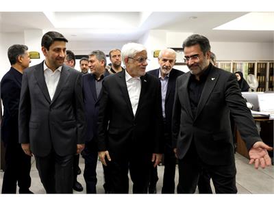 حضور معاون اول رئیس جمهور در شرکت ملی پست