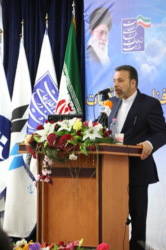 دکتر واعظی در خوزستان: در این سفر طرحها و پروژه های متعددی در زمینه ارتباطات و مخابرات مورد بهره برداری قرار می گیرد