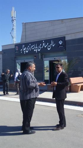 بازدید مدیرکل ICT خوزستان از مرزهای شلمچه و چزابه/ تامین زیرساختهای ارتباطی برای سرویس دهی مناسب به زائران اربعین