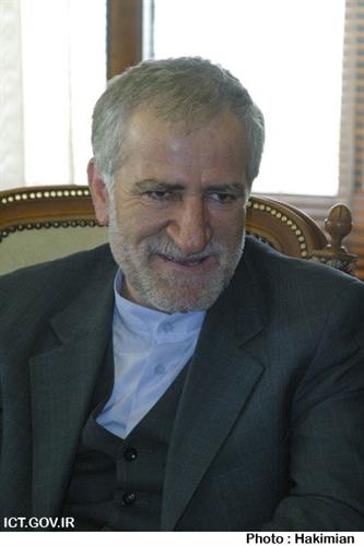 دیدار دکتر محمد سلیمانی در حاشیه اجلاس سران مختار با وزرای ارتباطات آذر بایجان و پاکستان