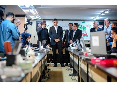 بازدید وزیر ارتباطات از ستاد هفتمین نمایشگاه مجازی کتاب تهران