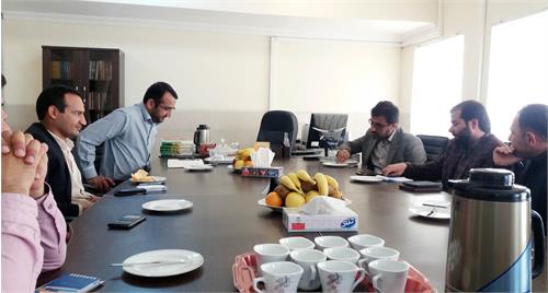 نشست صمیمانه مدیرکل ارتباطات کهگیلویه وبویراحمد با کارکنان