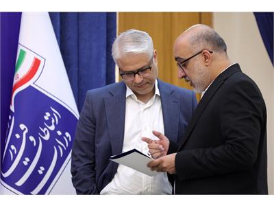 دیدار وزیر میراث فرهنگی، گردشگری و صنایع دستی با وزیر ارتباطات