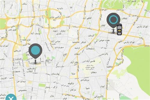 سفارش آنلاین تاکسی با اپلیکیشن