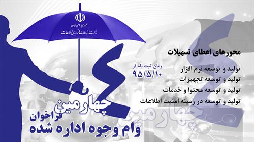 آغاز چهارمین فراخوان اعطای تسهیلات وجوه اداره شده به طرح های فناورانه