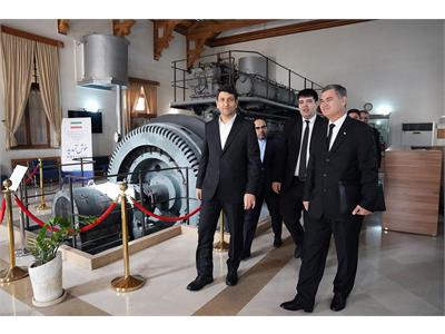 دیدار مقام عالی وزارت با وزیر ارتباطات ترکمنستان