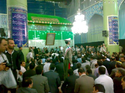 با حضور وزیر ارتباطات و فناوری اطلاعات برگزار شد :تجدید میثاق کارکنان اداره کل ارتباطات و فناوری اطلاعات استان قزوین با آرمان های امام خمینی(ره)
