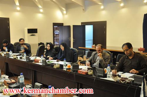 برگزاری نشست کمیسیون فن آوری اطلاعات و ارتباطات الکترونیکی اتاق بازرگانی  کرمان