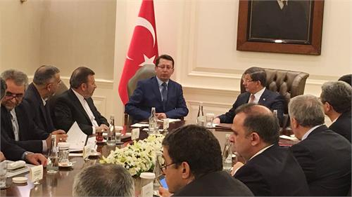 وزیر ارتباطات و فناوری اطلاعات با نخست وزیر ترکیه دیدار کرد