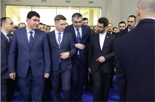بازدید وزیر ارتباطات از نمایشگاه باکوتل 2018