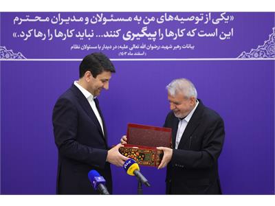 دیدار وزیر میراث فرهنگی، گردشگری و صنایع دستی با وزیر ارتباطات