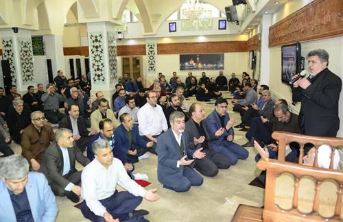 برگزاری مراسم عزاداری سالروز شهادت حضرت فاطمه زهرا سلام‌الله‌علیها در وزارت ارتباطات و فناوری اطلاعات