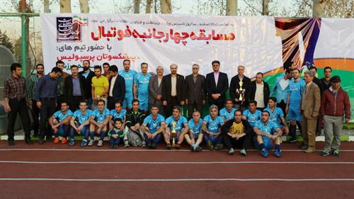 قهرمانی تیم روابط عمومی و رسانه ICT در مسابقات چهار جانبه فوتبال سالگرد تأسیس وزارت ارتباطات