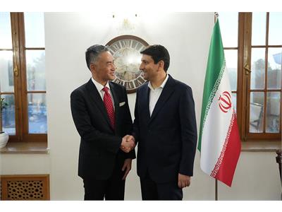دیدار مقام عالی وزارت با سفیر ژاپن