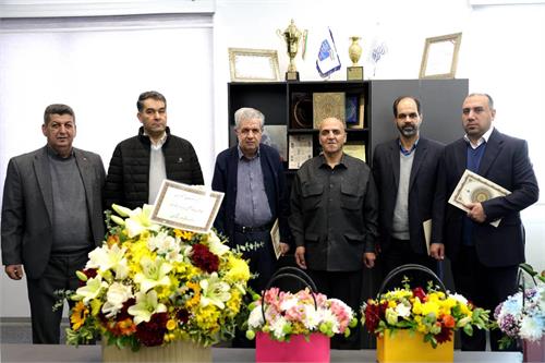 تکریم و قدردانی از جانبازان خانواده ارتباطات