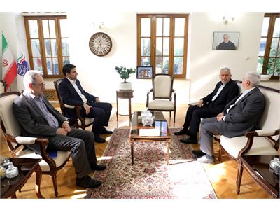دیدار وزیر میراث فرهنگی، گردشگری و صنایع دستی با وزیر ارتباطات