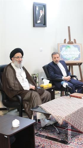دکترواعظی  با نماینده ولی فقیه و امام جمعه استان البرز دیدارکرد