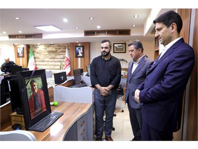 بازدید وزیر ارتباطات از خبرگزاری تسنیم به مناسبت روز خبرنگار