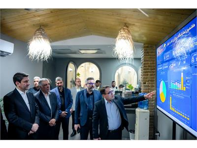 بازدید وزیر ارتباطات از ستاد هفتمین نمایشگاه مجازی کتاب تهران