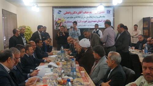 سفر وزیر ارتباطات و فناوری اطاعات به استان خوزستان