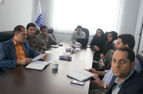 جلسه توجیهی کارکنان جدید الاستخدام اداره کل ارتباطات و فناوری اطلاعات استان سمنان