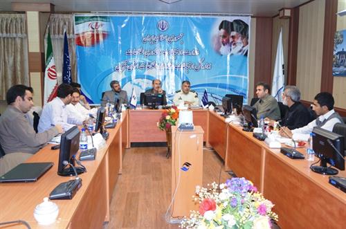 در راستای برنامه ریزی جهت هفته پدافند غیرعامل  و برگزاری مانور در حوزه سایبری  جلسه کارگروه تخصصی پدافند غیرعامل سایبری برگزار گردید