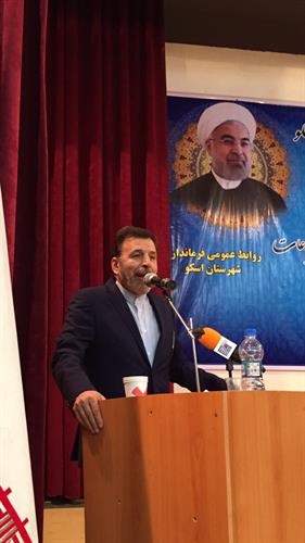 وزیر ارتباطات و فناوری اطلاعات در شورای اداری شهرستان اسکو: حل مشکلات اقتصادی مردم از مهمترین دغدغه های دولت یازدهم است