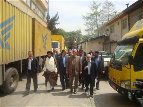 بازدید استاندار گیلان از مرکز داده وستاد ثبت نام هدفمندی یارانه پست گیلان