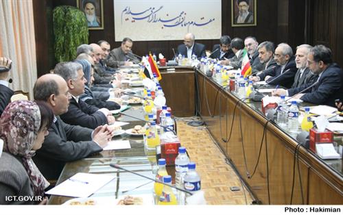 وزیر ارتباطات سوریه در دیدار با دکتر سلیمانی مطرح کرد؛ تقاضای استفاده از تجربیات ایران در مزایده اپراتور سوم