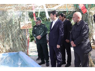 افتتاح نمایشگاه «دفاع همچنان باقی است» با حضور وزیر ارتباطات