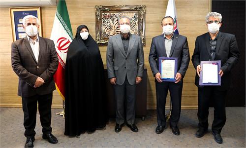 تقدیر از کارمندان نمونه جشنواره شهید رجایی معاونت توسعه سرمایه انسانی