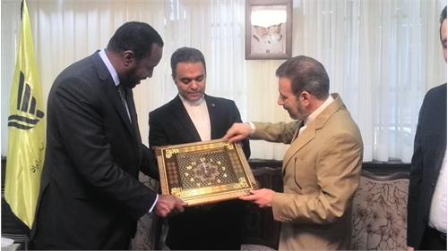 دیدار دکتر واعظی با بشار حسین دبیرکل اتحادیه جهانی پست (UPU)